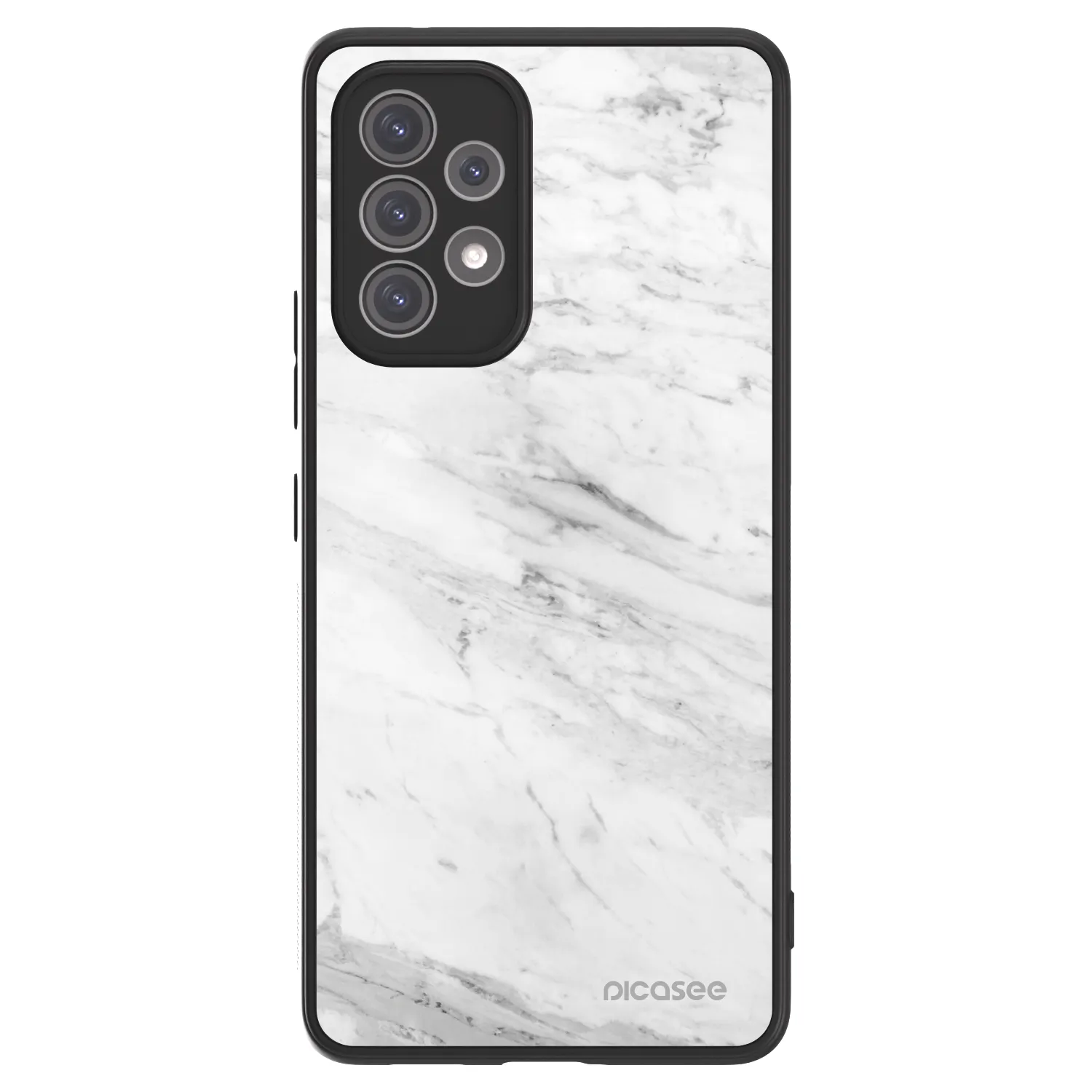 Picasee ULTIMATE CASE pro Samsung Galaxy A52s 5G A528B - White marble