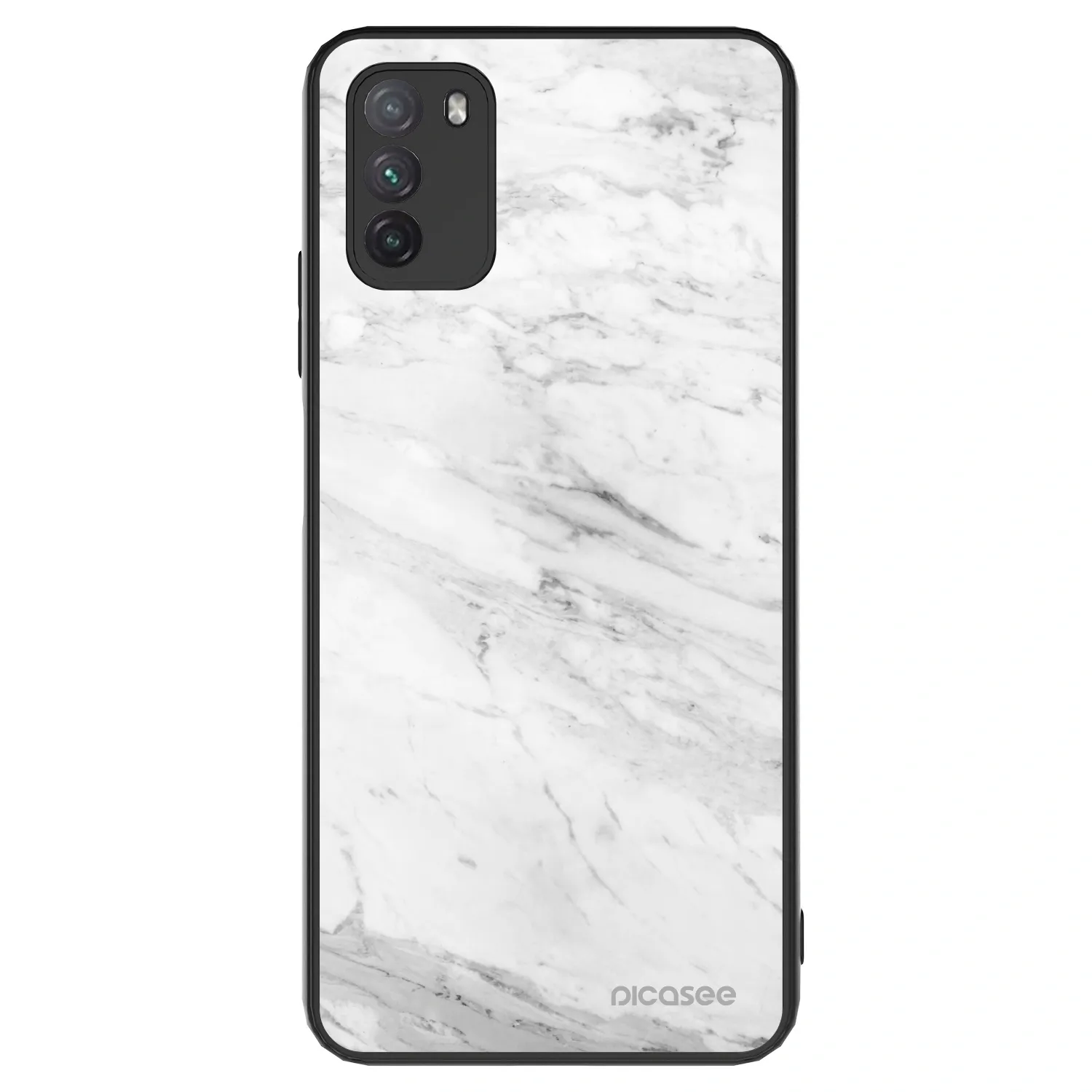 Picasee ULTIMATE CASE pro Xiaomi Poco M3 - White marble