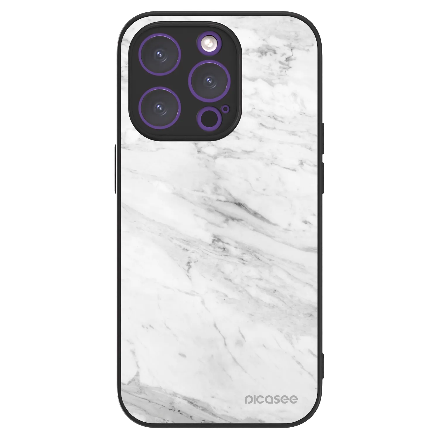 Picasee ULTIMATE CASE pro Apple iPhone 14 Pro - White marble