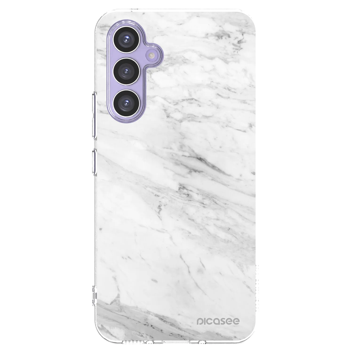 Picasee silikonový průhledný obal pro Samsung Galaxy A54 5G A546B - White marble