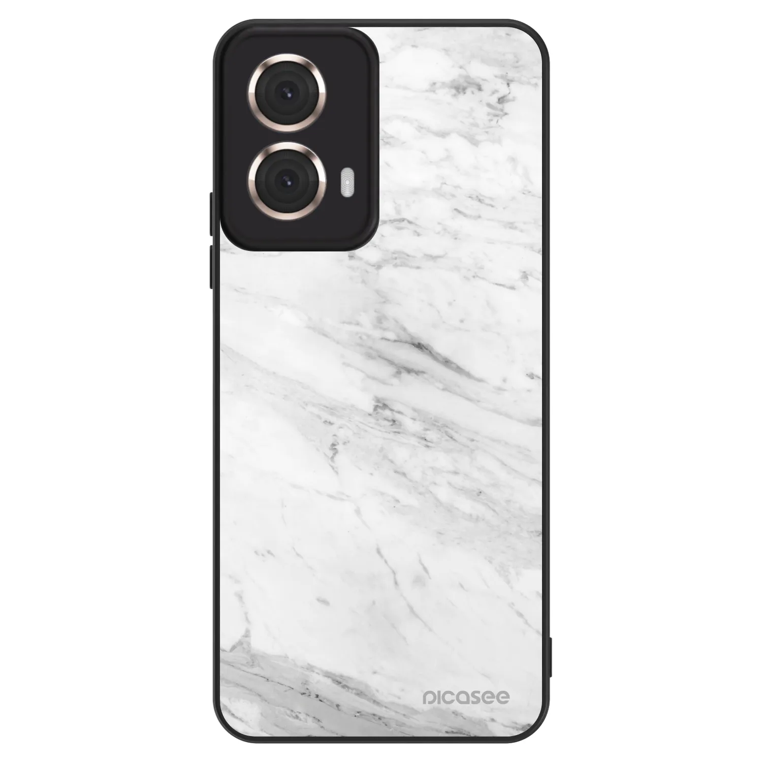 Picasee ULTIMATE CASE pro Motorola Moto G85 - White marble