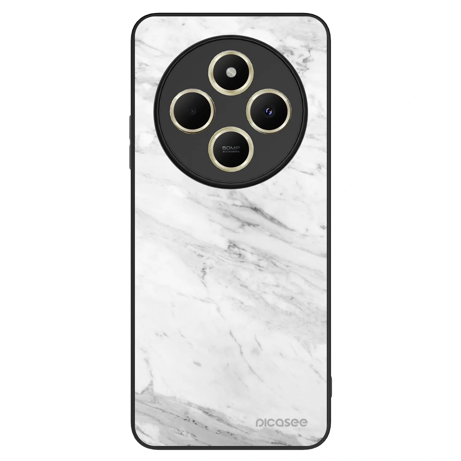 Picasee ULTIMATE CASE pro Xiaomi Redmi 14C - White marble