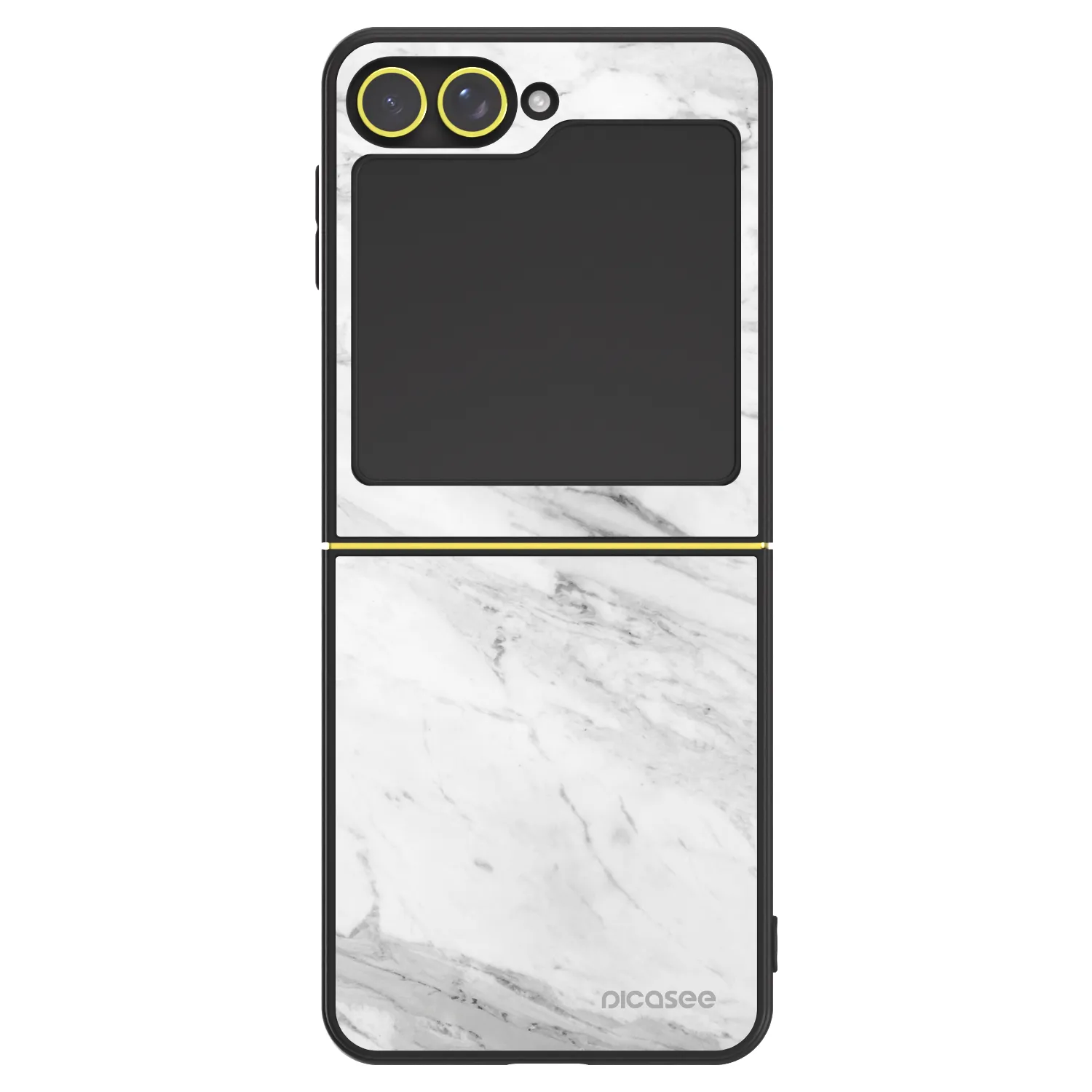 Picasee ULTIMATE CASE pro Samsung Galaxy Z Flip5 5G - White marble