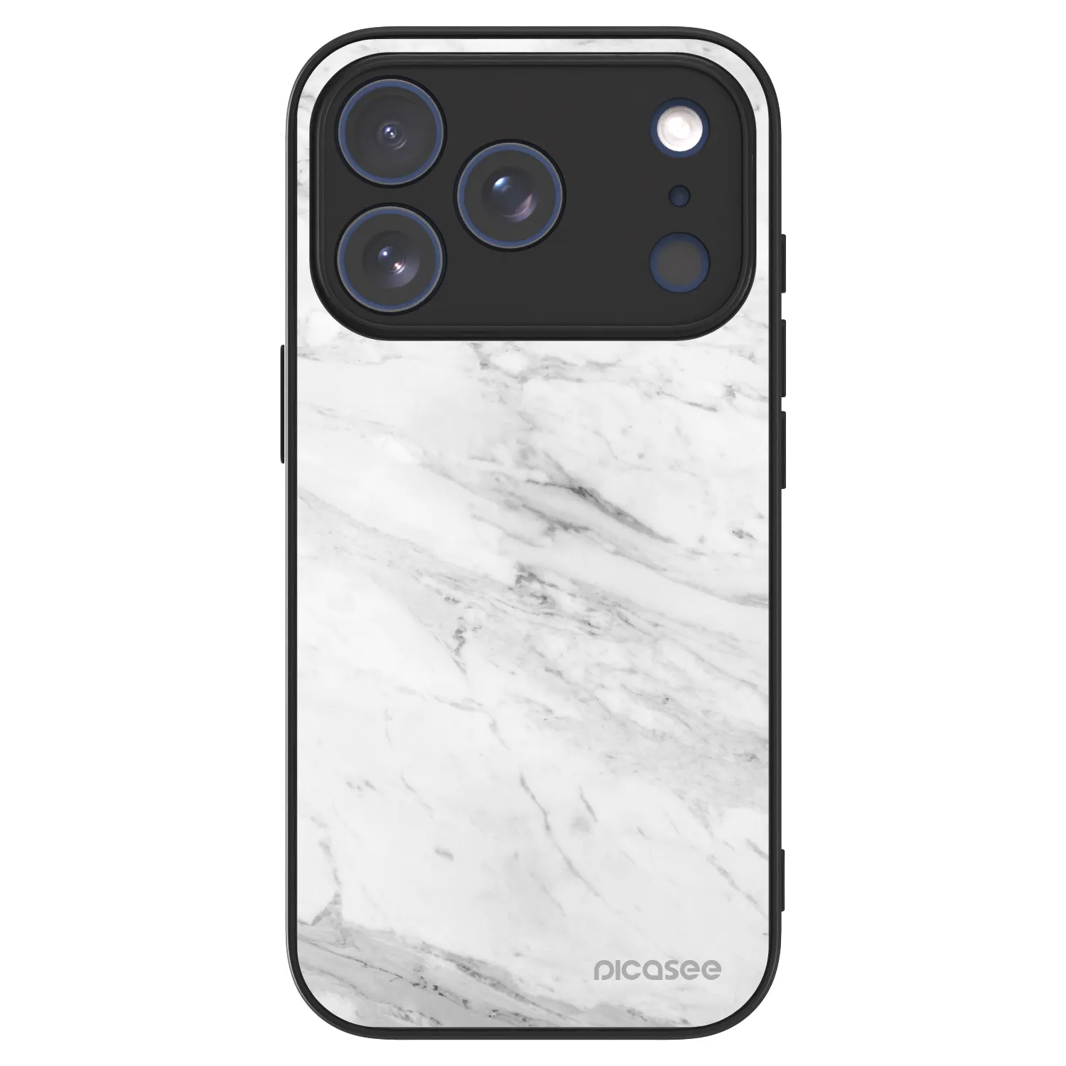 Picasee ULTIMATE CASE pro Apple iPhone 17 Pro - White marble
