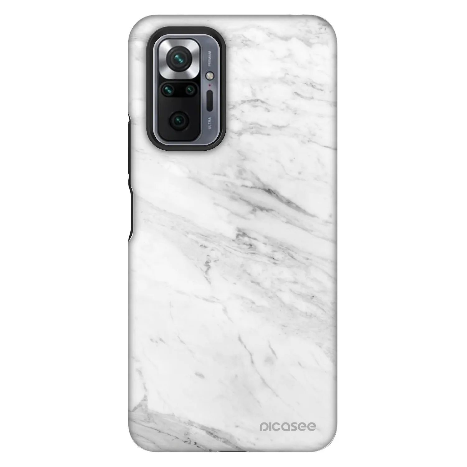 Picasee Fashion Case pro Xiaomi Redmi Note 10 Pro - White marble
