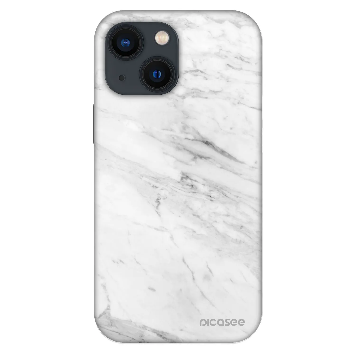 Picasee Fashion Case pro Apple iPhone 13 mini - White marble