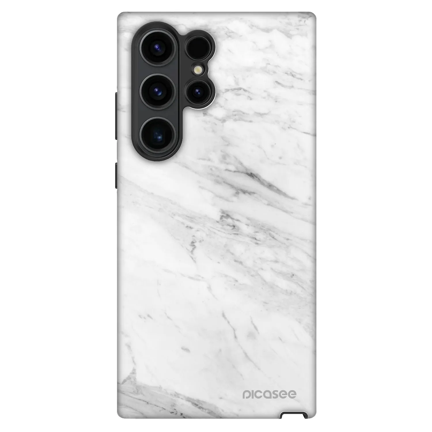 Picasee Fashion Case pro Samsung Galaxy S23 Ultra 5G - White marble