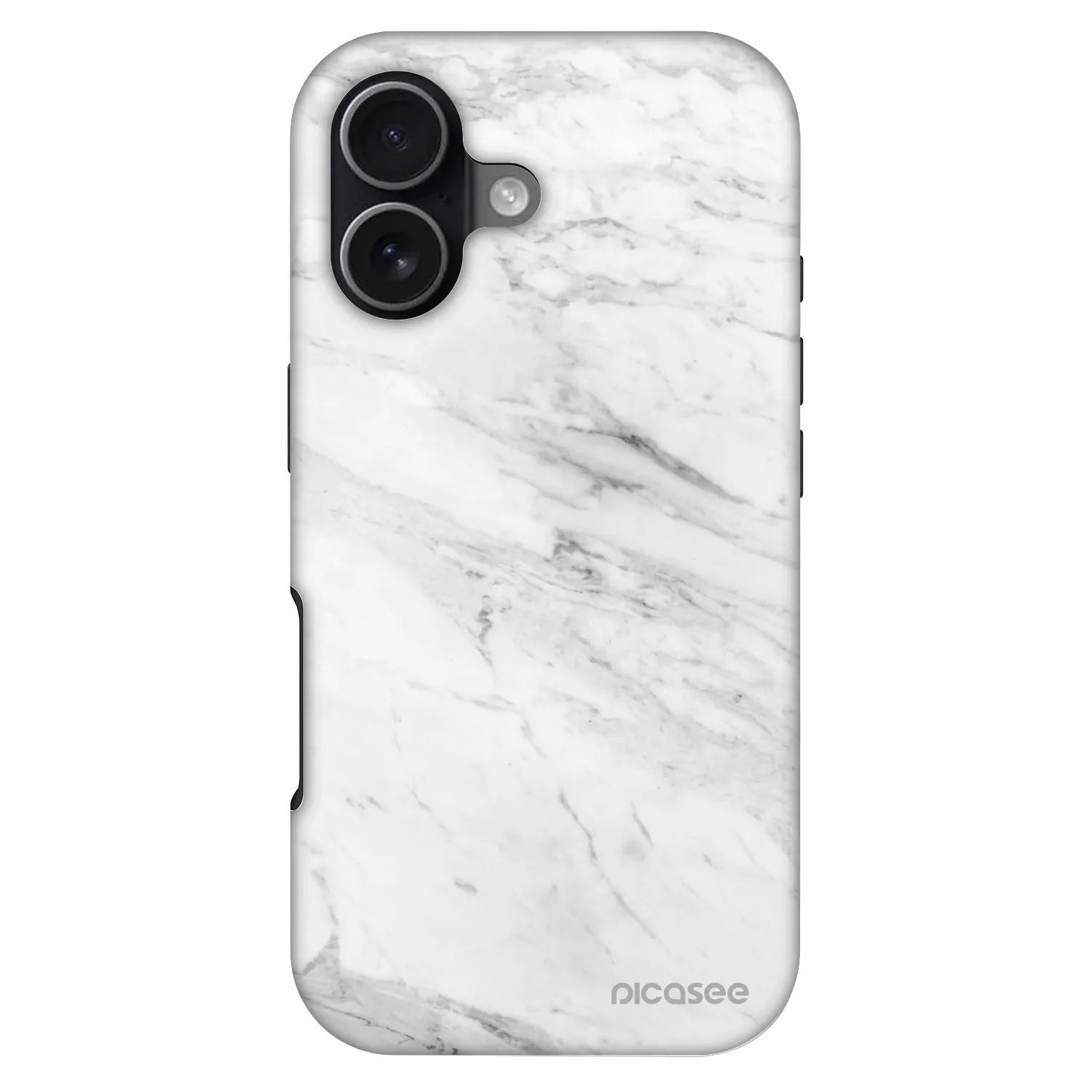 Picasee Fashion Case MagSafe Apple iPhone 17 - White marble