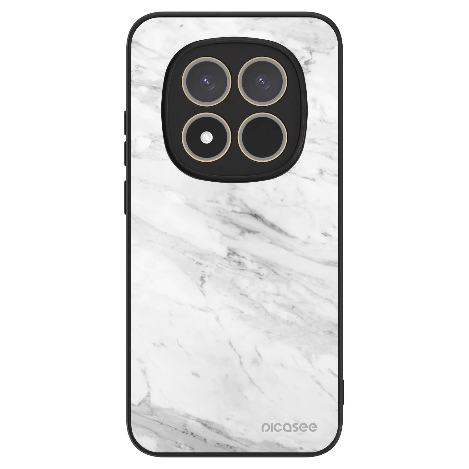 Picasee ULTIMATE CASE pro Xiaomi Redmi Note 15 Pro 4G - White marble