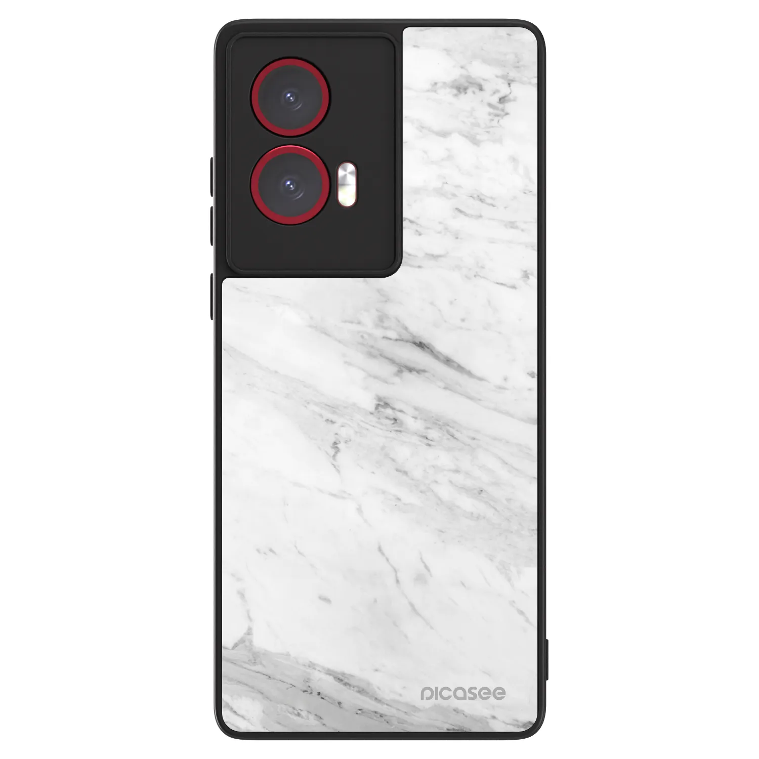Picasee ULTIMATE CASE pro Motorola Edge 50 Fusion - White marble