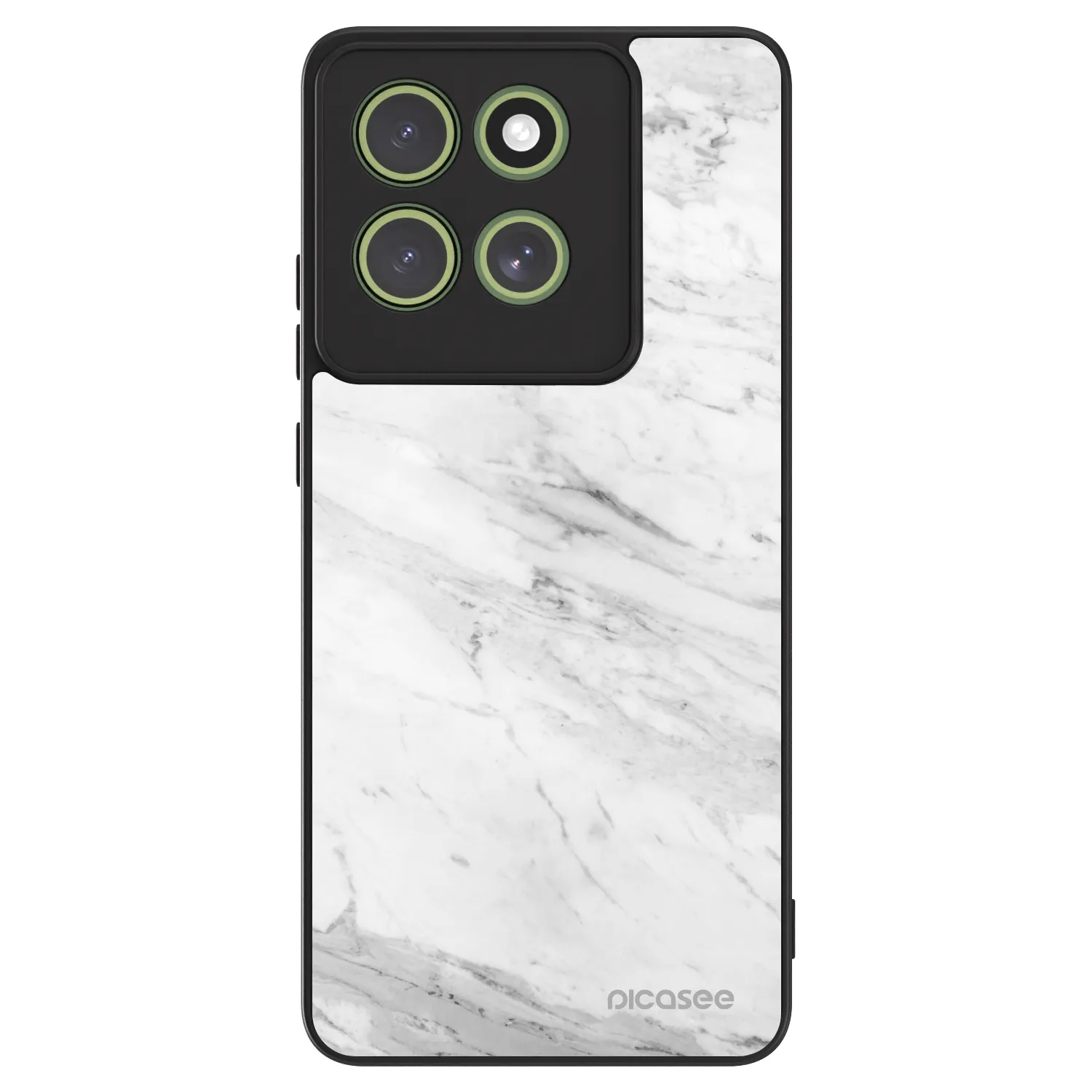 Picasee ULTIMATE CASE pro Motorola Moto G86 Power 5G - White marble