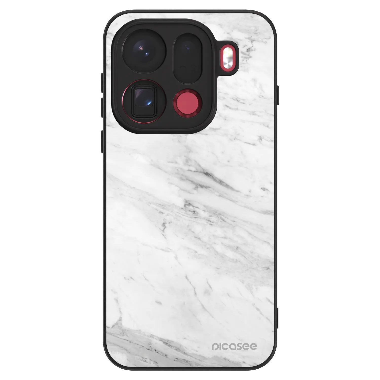 Picasee ULTIMATE CASE pro OPPO Find X9 Pro - White marble
