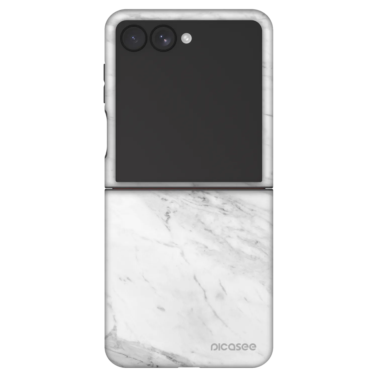 Picasee Fashion Case pro Samsung Galaxy Z Flip7 5G - White marble