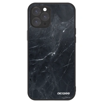 Picasee ULTIMATE CASE pro Apple iPhone 12 Pro Max - Black marble