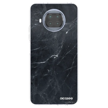 Picasee silikonový průhledný obal pro Xiaomi Mi 10T Lite - Black marble
