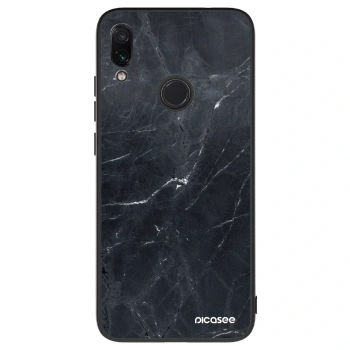 Obal pro Xiaomi Redmi Note 7 - Black marble