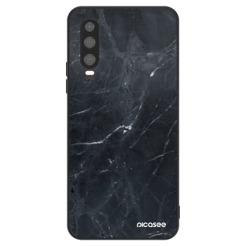 Obal pro Huawei P30 - Black marble