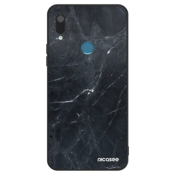 Obal pro Huawei Y7 2019 - Black marble