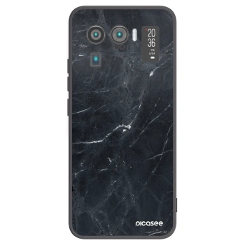 Picasee silikonový černý obal pro Xiaomi Mi 11 Ultra - Black marble