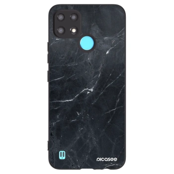Obal pro Realme C21 - Black marble