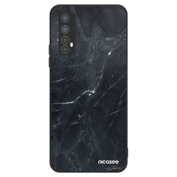 Obal pro Realme 7 - Black marble