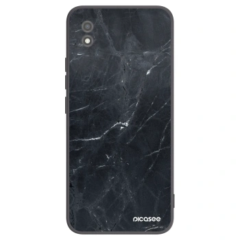 Picasee silikonový černý obal pro Realme C11 (2021) - Black marble
