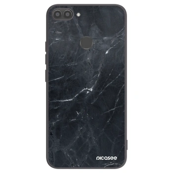 Obal pro Huawei P Smart - Black marble