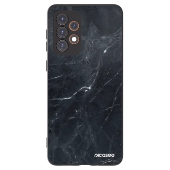Picasee silikonový černý obal pro Samsung Galaxy A33 5G A336 - Black marble