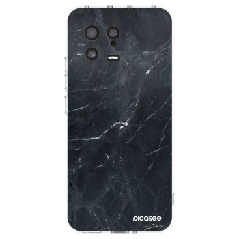 Picasee silikonový průhledný obal pro Xiaomi 13 - Black marble