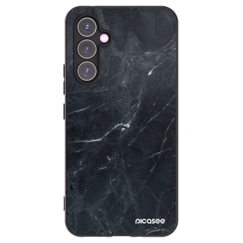 Picasee silikonový černý obal pro Samsung Galaxy A54 5G A546B - Black marble