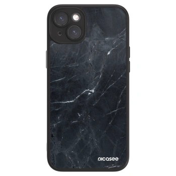 Picasee ULTIMATE CASE pro Apple iPhone 15 Plus - Black marble