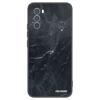 Obal pro Motorola Moto G62 - Black marble