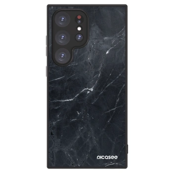 Picasee ULTIMATE CASE pro Samsung Galaxy S24 Ultra S928B 5G - Black marble