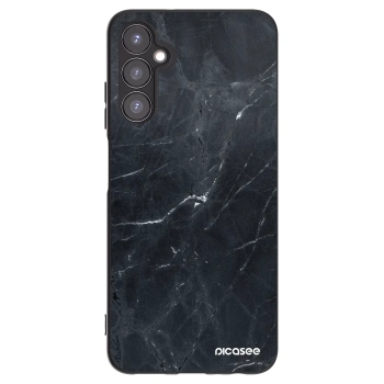 Picasee silikonový černý obal pro Samsung Galaxy A05s A057G - Black marble