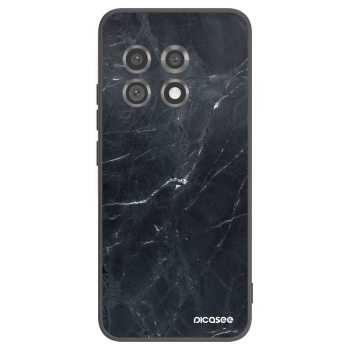 Picasee silikonový černý obal pro OnePlus 11 5G - Black marble