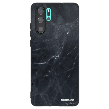 Obal pro Huawei P30 Pro - Black marble