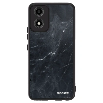 Obal pro Motorola Moto E14 - Black marble