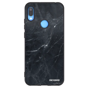 Obal pro Huawei Y6 2019 - Black marble