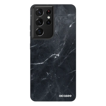 Obal pro Samsung Galaxy S21 Ultra 5G G998B - Black marble