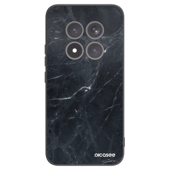 Picasee silikonový černý obal pro Xiaomi Redmi Note 15 Pro+ - Black marble