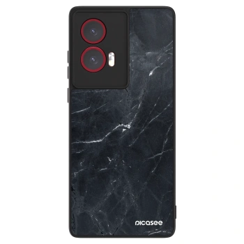 Obal pro Motorola Edge 50 Fusion - Black marble