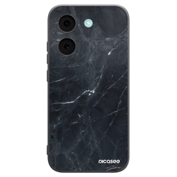 Picasee silikonový černý obal pro Xiaomi Poco X8 Pro - Black marble