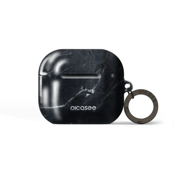 Obal pro Apple AirPods 3 - Black marble