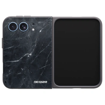 Obal pro Apple iPhone Duo - Black marble