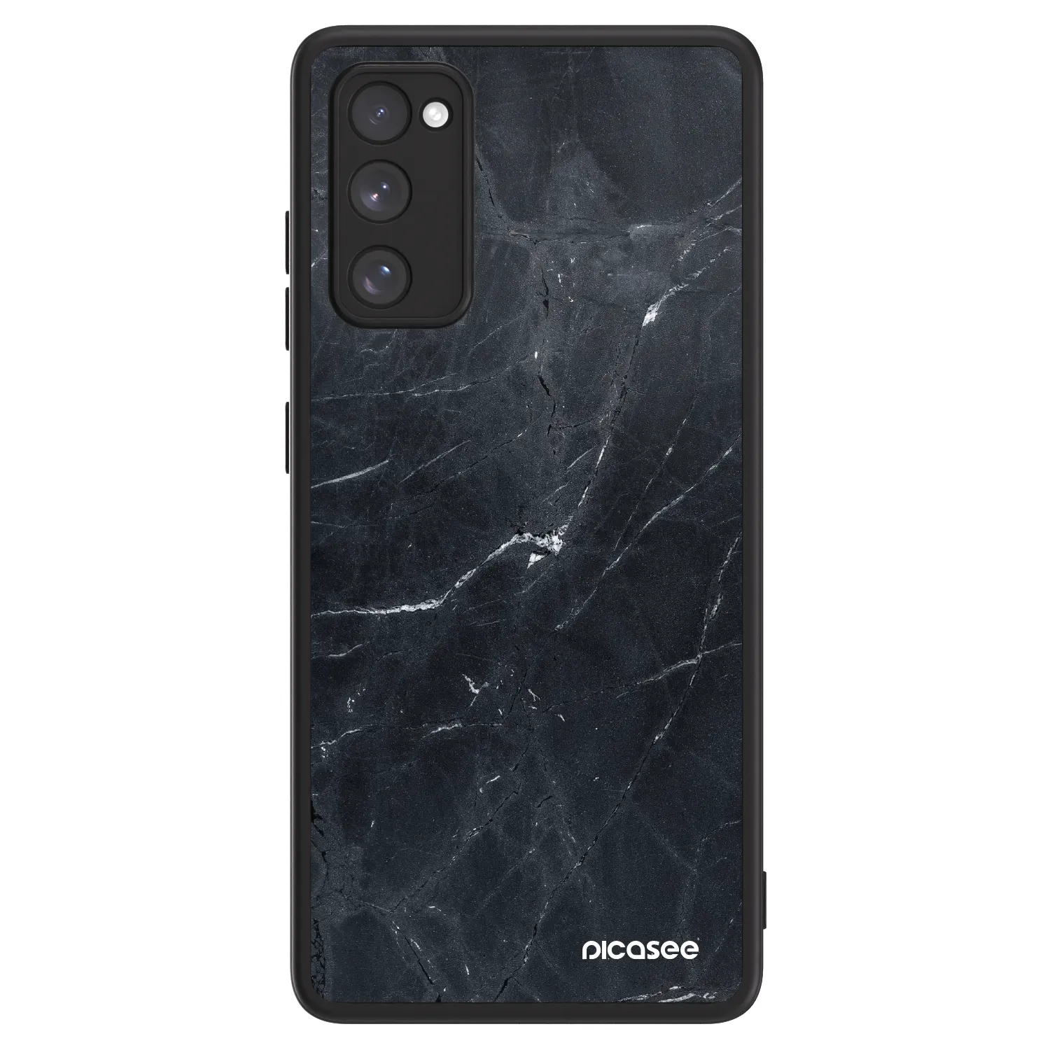 Picasee ULTIMATE CASE pro Samsung Galaxy S20 FE - Black marble