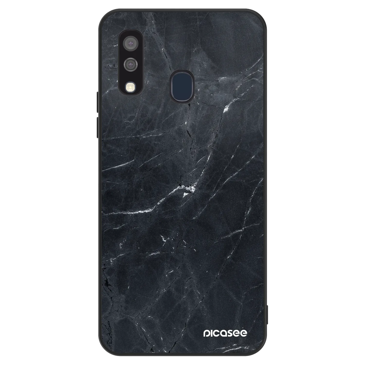 Picasee ULTIMATE CASE pro Samsung Galaxy A40 A405F - Black marble