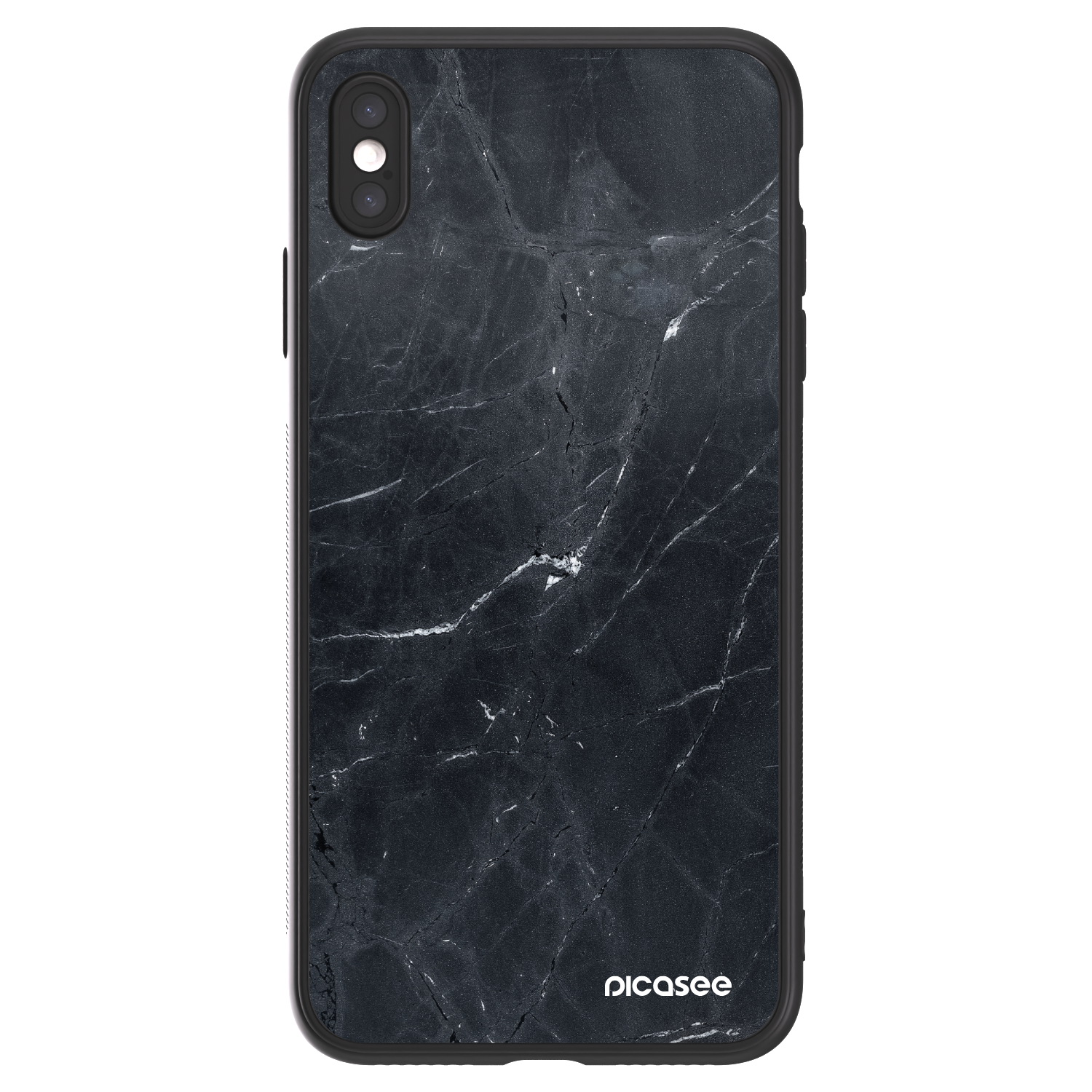 Picasee ULTIMATE CASE pro Apple iPhone XS Max - Black marble