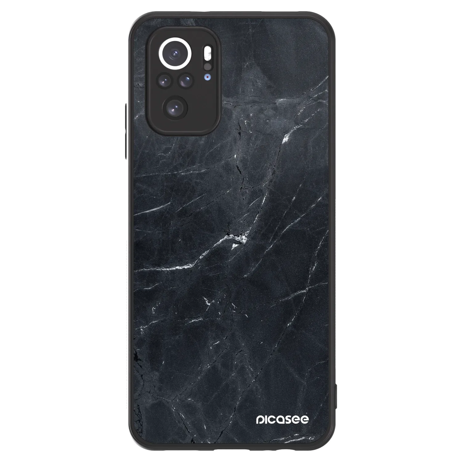 Picasee ULTIMATE CASE pro Xiaomi Redmi Note 10 - Black marble