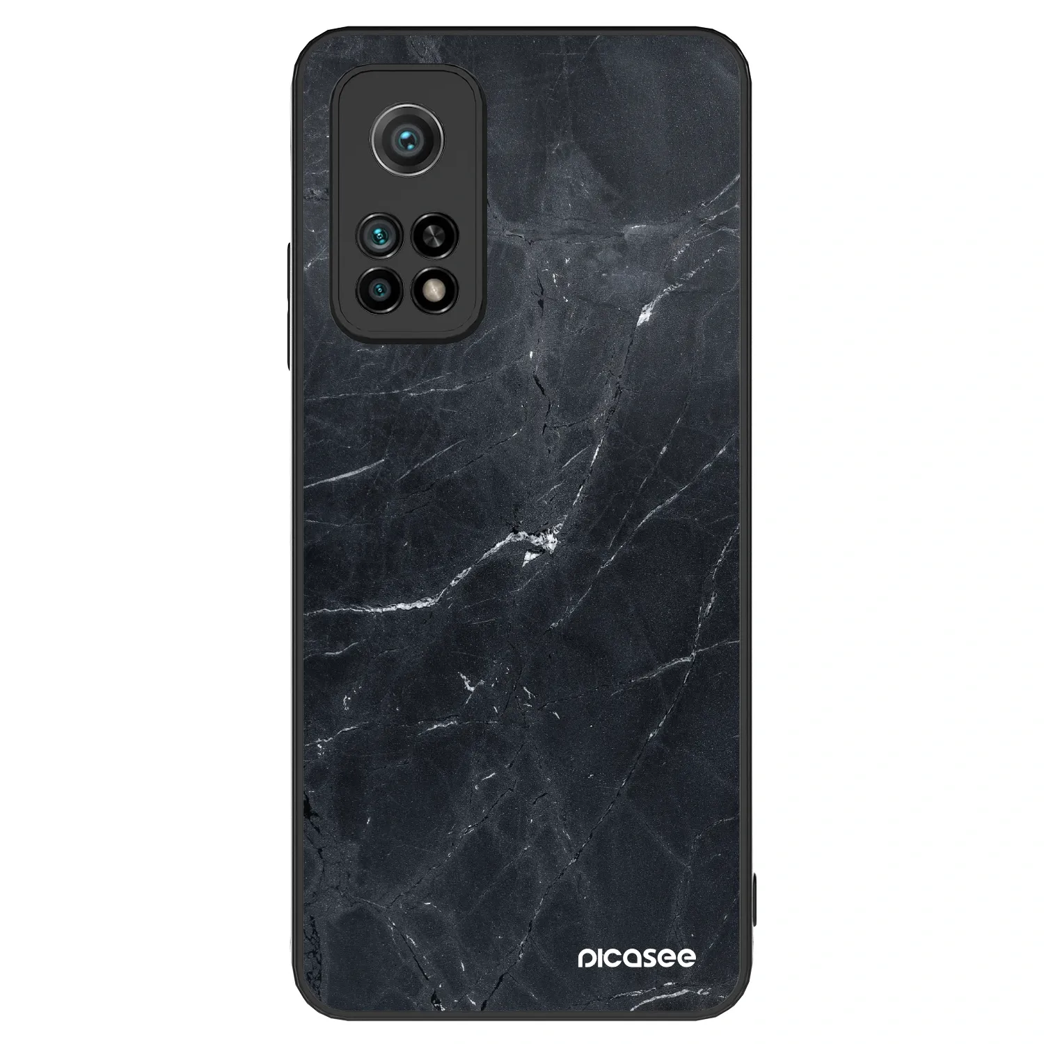 Picasee ULTIMATE CASE pro Xiaomi Mi 10T Pro - Black marble
