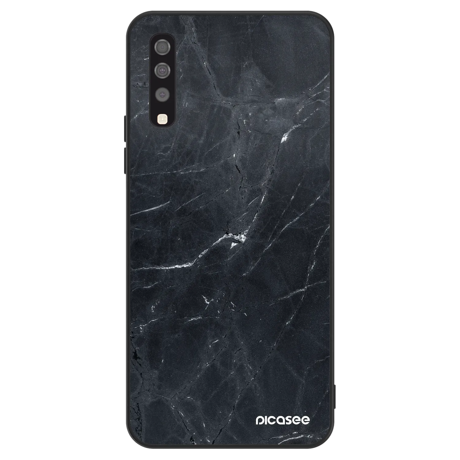 Picasee ULTIMATE CASE pro Samsung Galaxy A70 A705F - Black marble